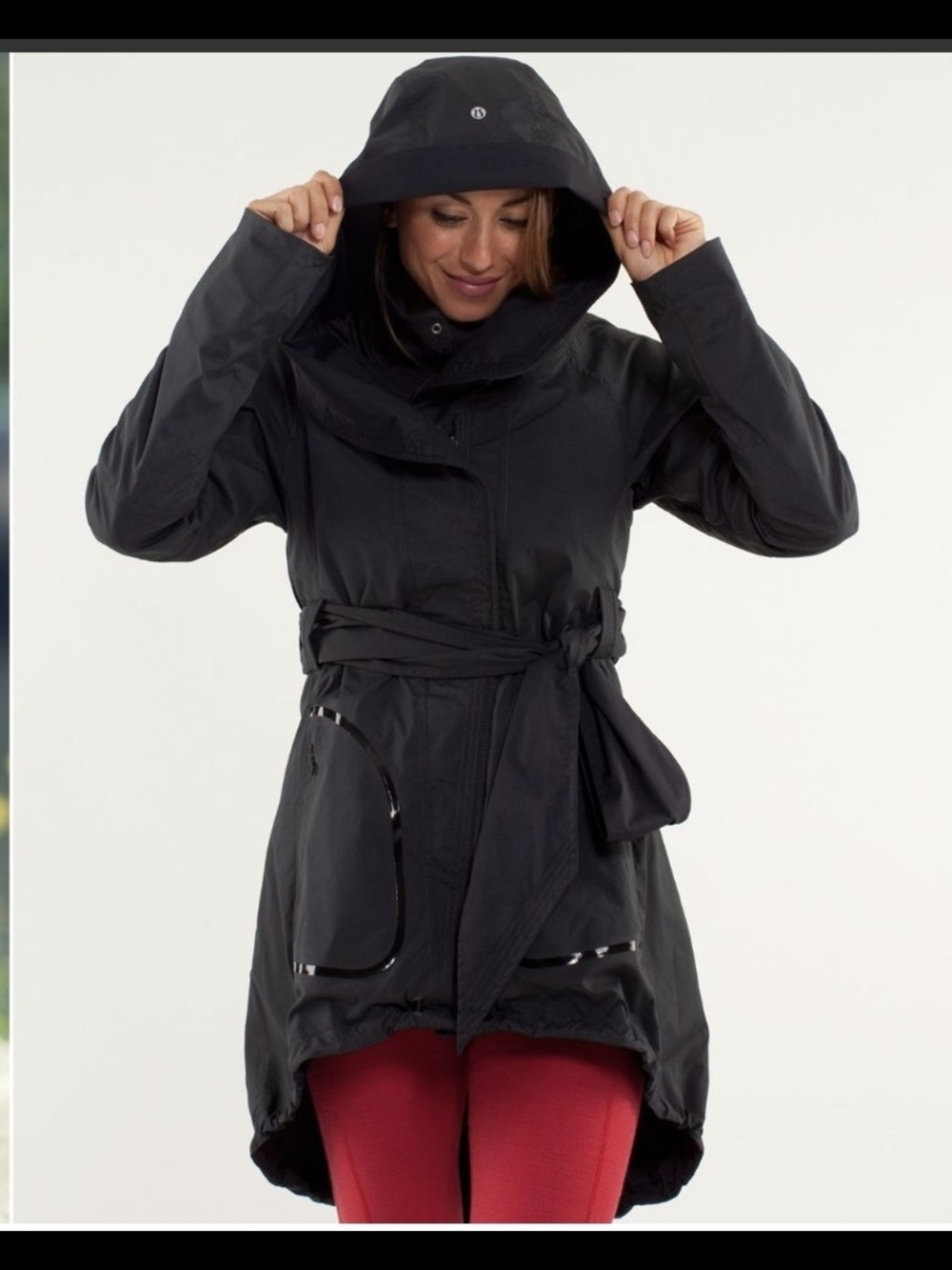 Lululemon Pedal Power Rain Jacket (REVERSIBLE)